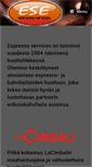 Mobile Screenshot of espressoservices.fi